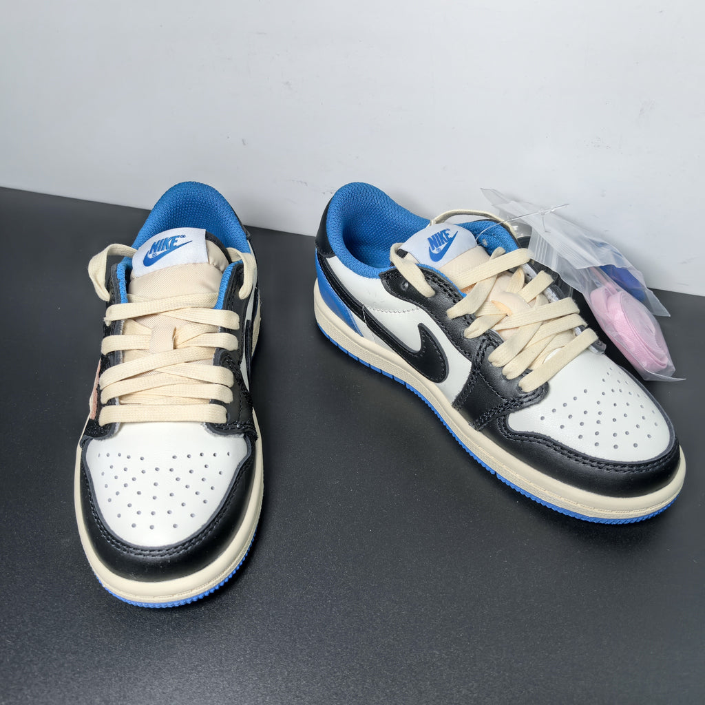 Nike Air Jordan 1 Retro Low OG SP x Travis Scott x Fragment 'Military Blue'