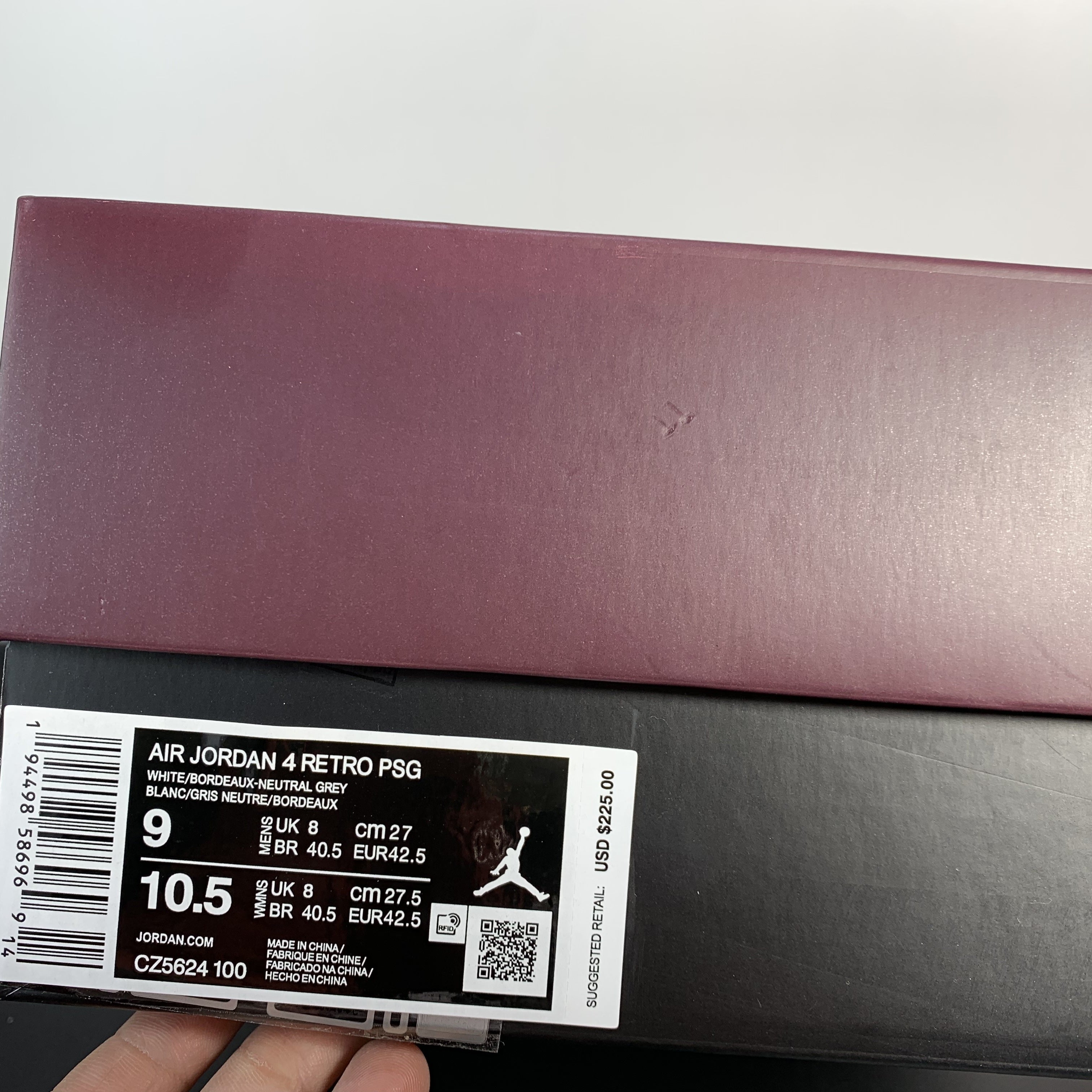 Nike Air Jordan 4 Retro 'Paris Saint-Germain'