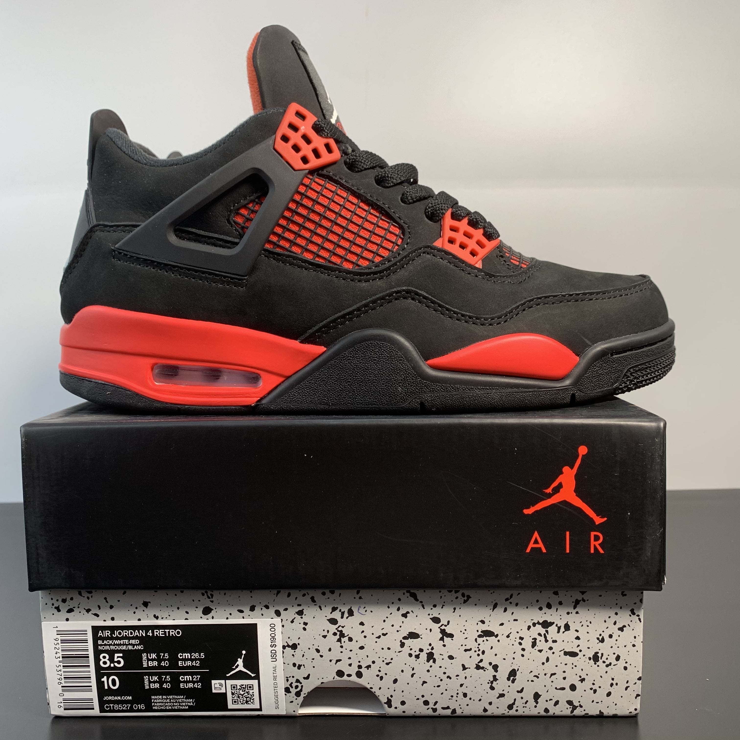Nike Air Jordan 4 Retro 'Red Thunder'