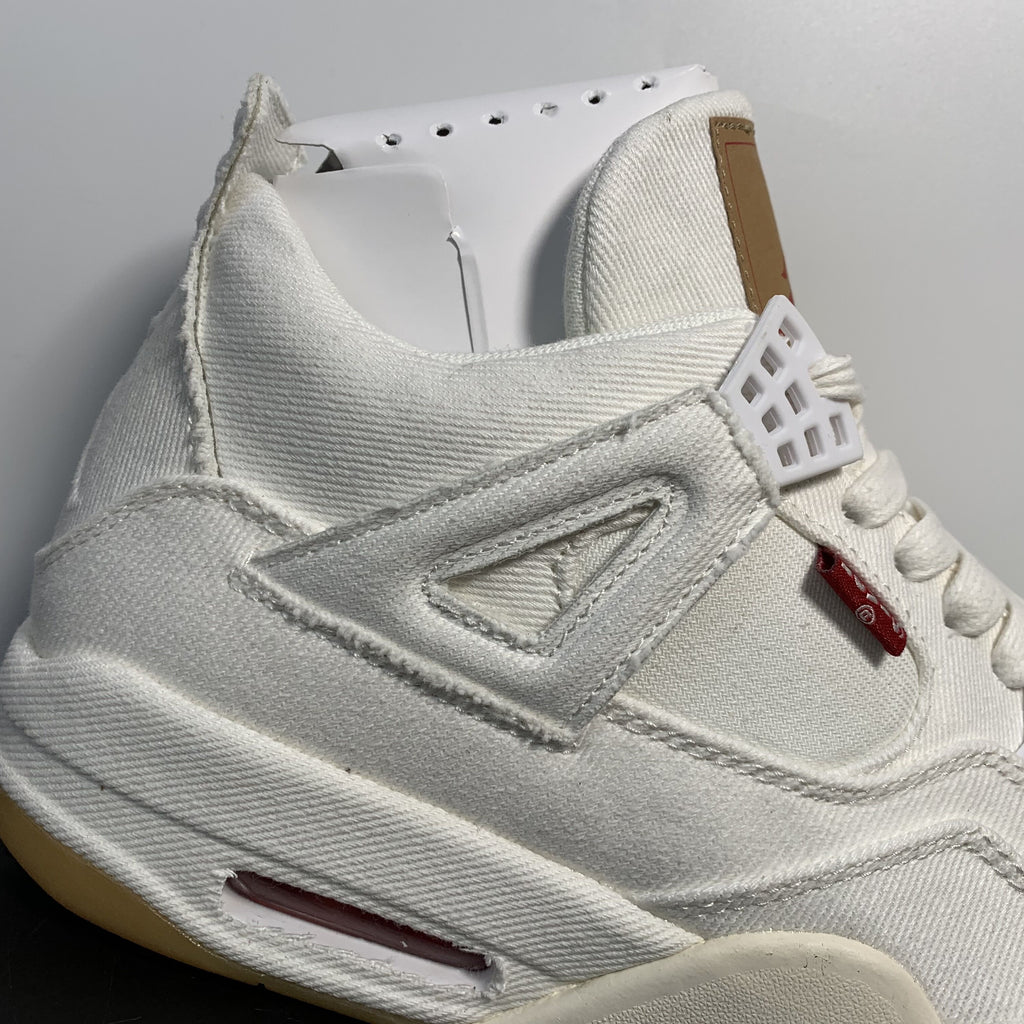 Levi's x Nike Air Jordan 4 Retro 'White Denim'