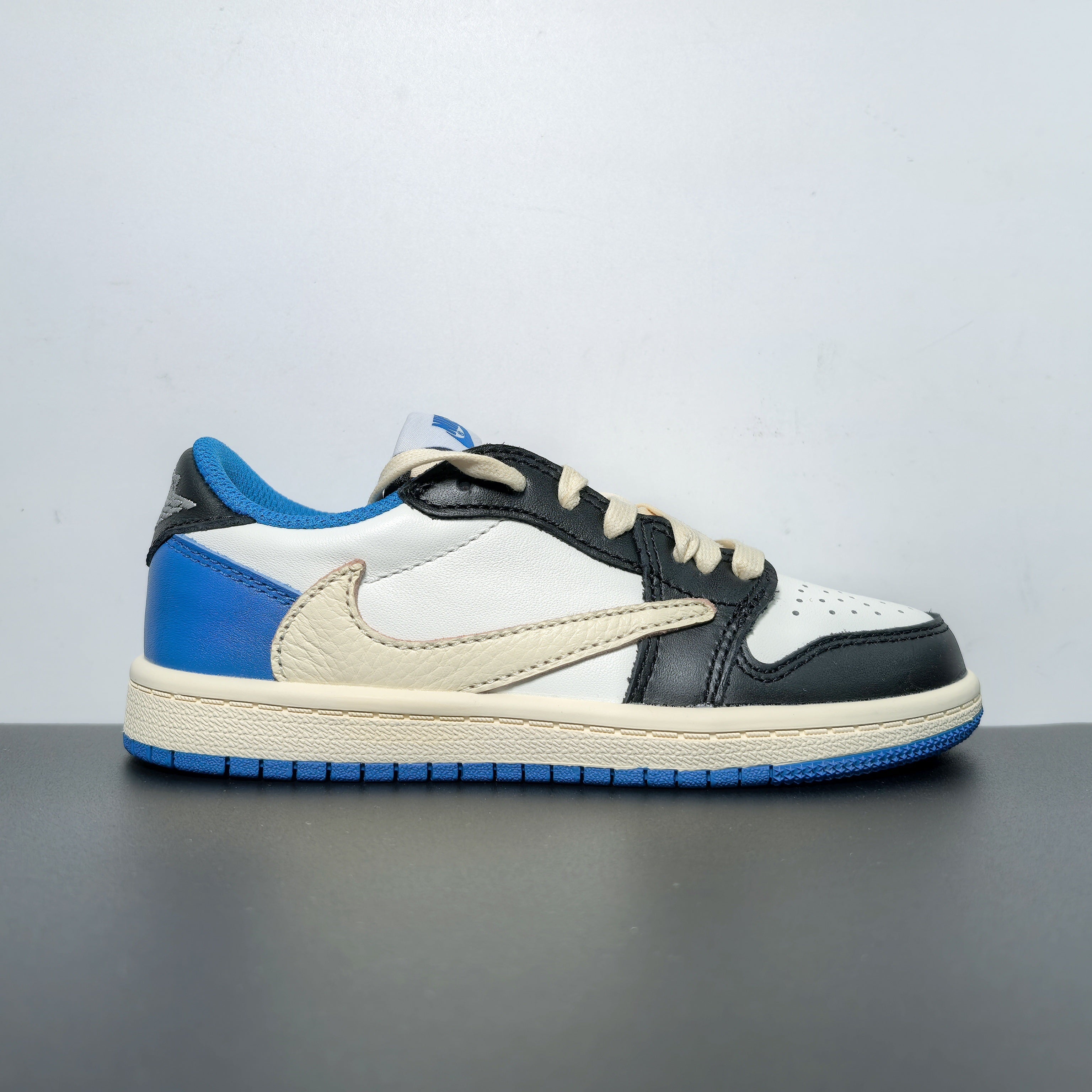 Nike Air Jordan 1 Retro Low OG SP x Travis Scott x Fragment 'Military Blue'