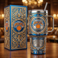 New York Knicks 40oz Tumbler with Lid and Straw