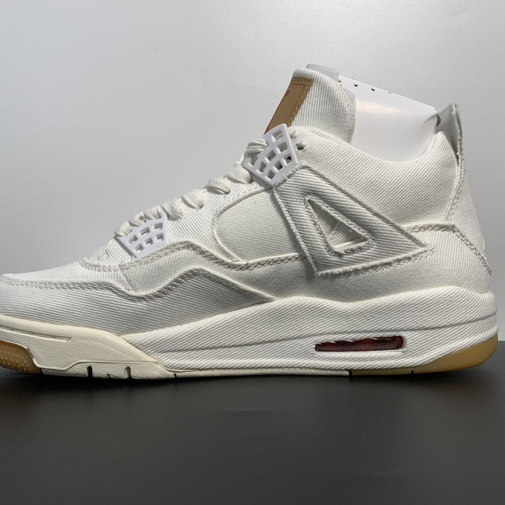 Levi's x Nike Air Jordan 4 Retro 'White Denim'