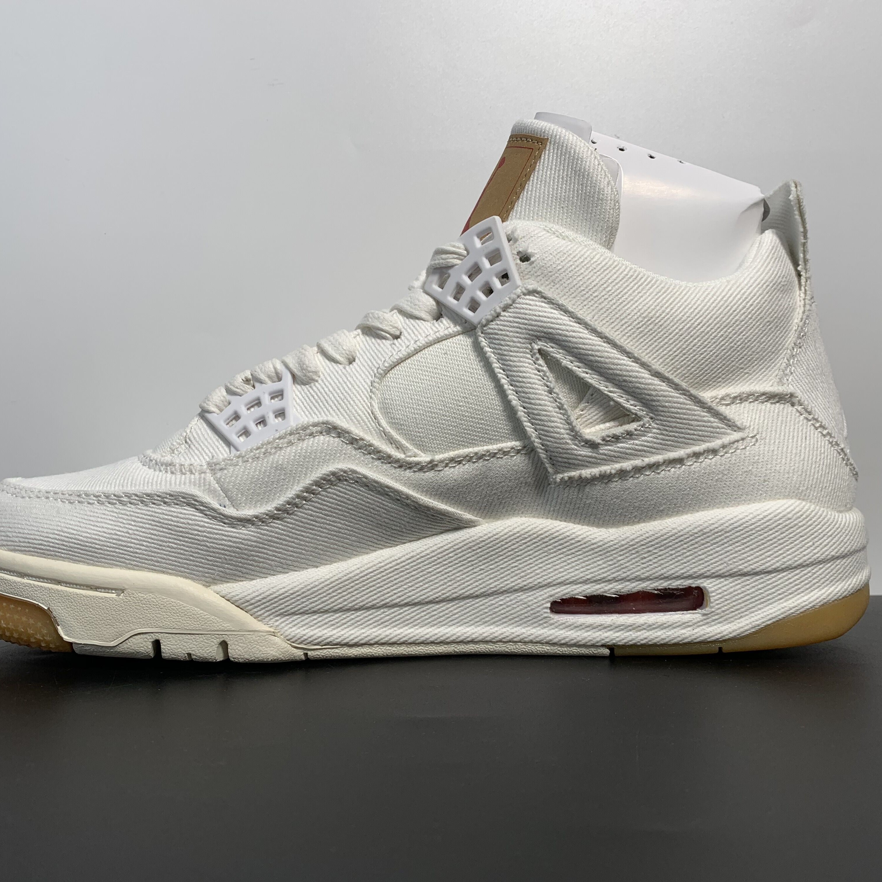 Levi's x Nike Air Jordan 4 Retro 'White Denim'