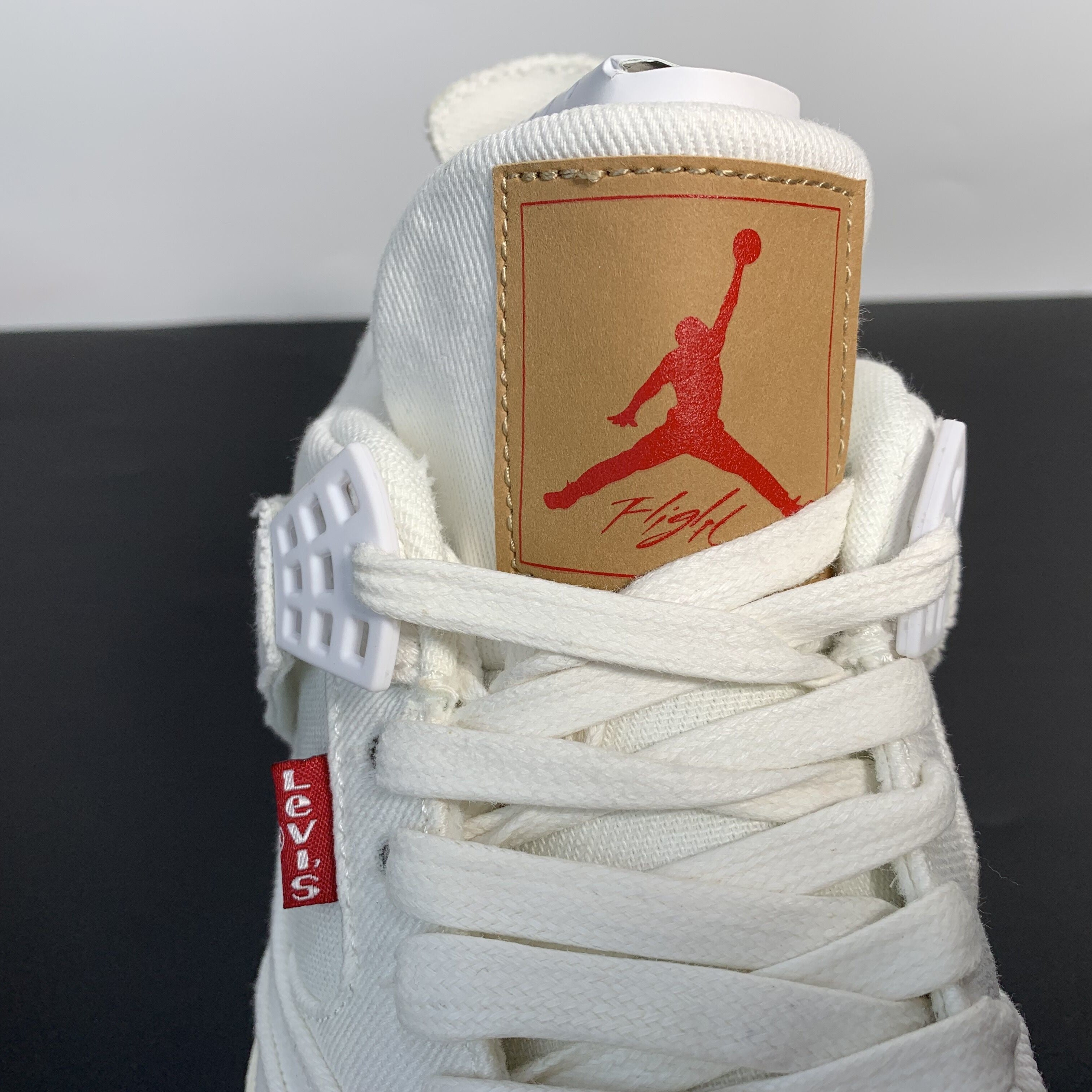 Levi's x Nike Air Jordan 4 Retro 'White Denim'