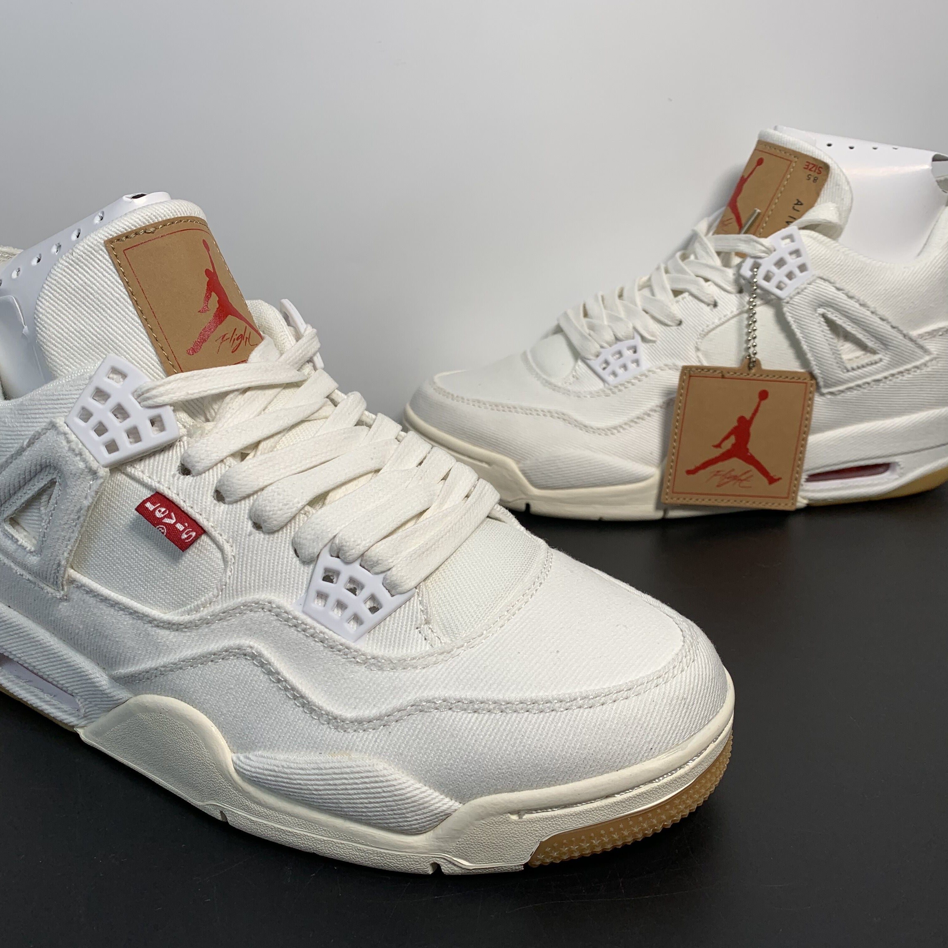 Levi's x Nike Air Jordan 4 Retro 'White Denim'