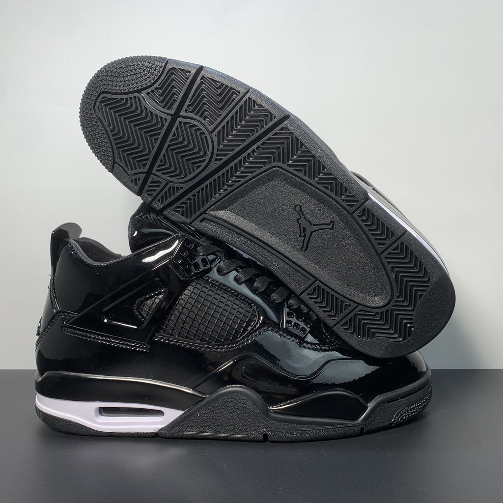Nike Air Jordan 4 Retro 11Lab4 'Black Patent Leather'