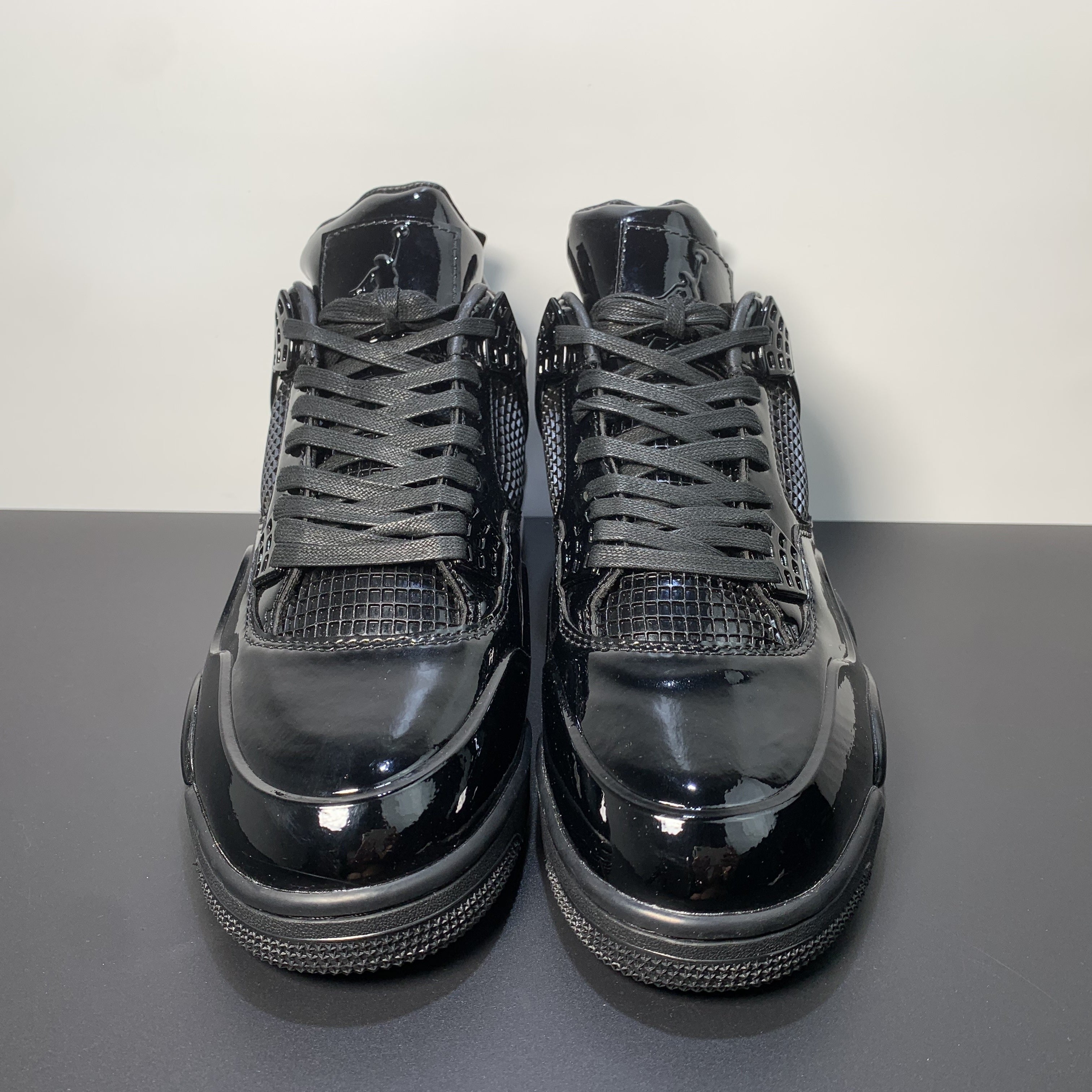 Nike Air Jordan 4 Retro 11Lab4 'Black Patent Leather'