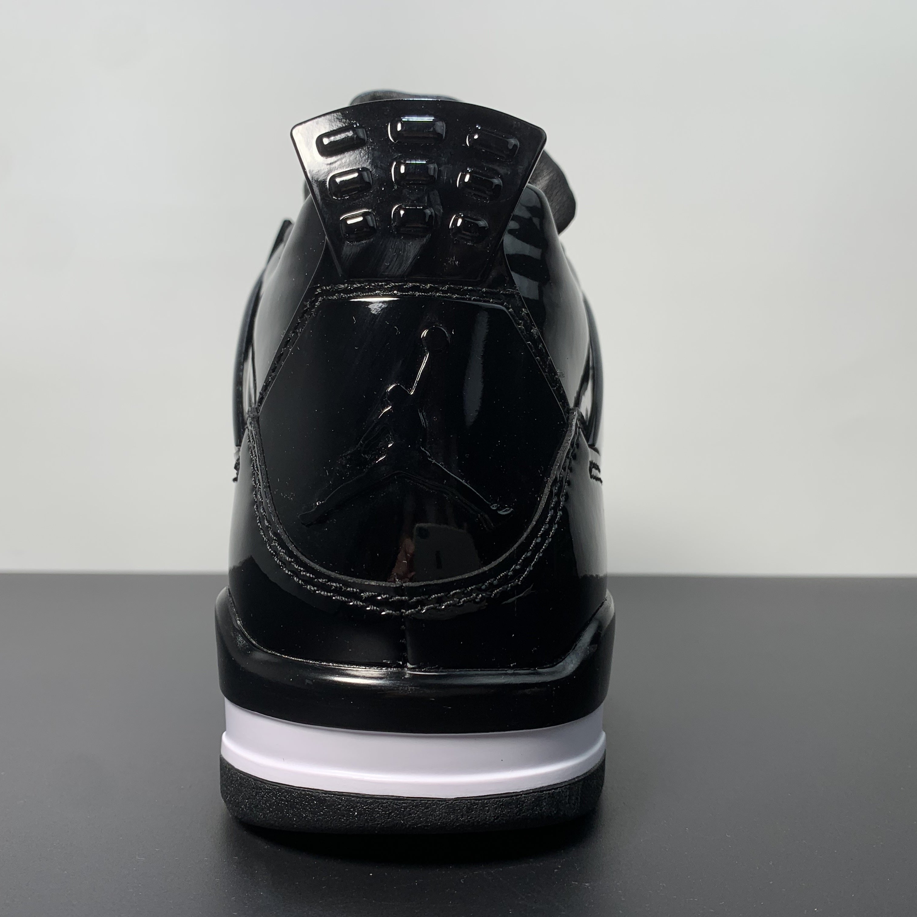 Nike Air Jordan 4 Retro 11Lab4 'Black Patent Leather'
