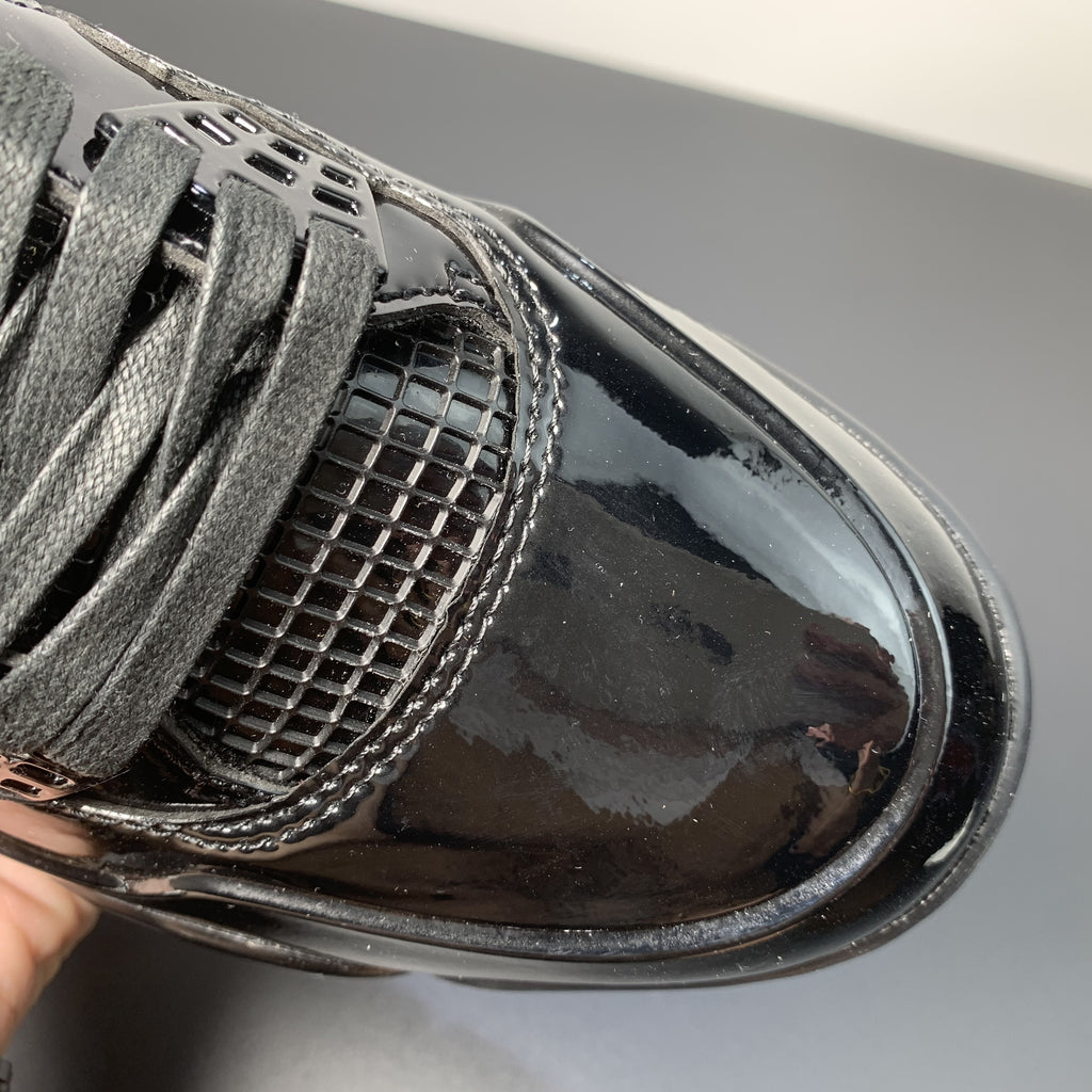 Nike Air Jordan 4 Retro 11Lab4 'Black Patent Leather'