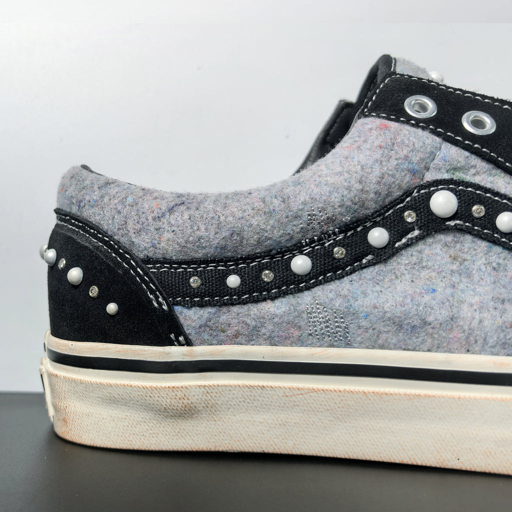 SATOSHI NAKAMOTO x OTW by Vans Old Skool Reissue 36 "Speckled Moving Blanket Grey