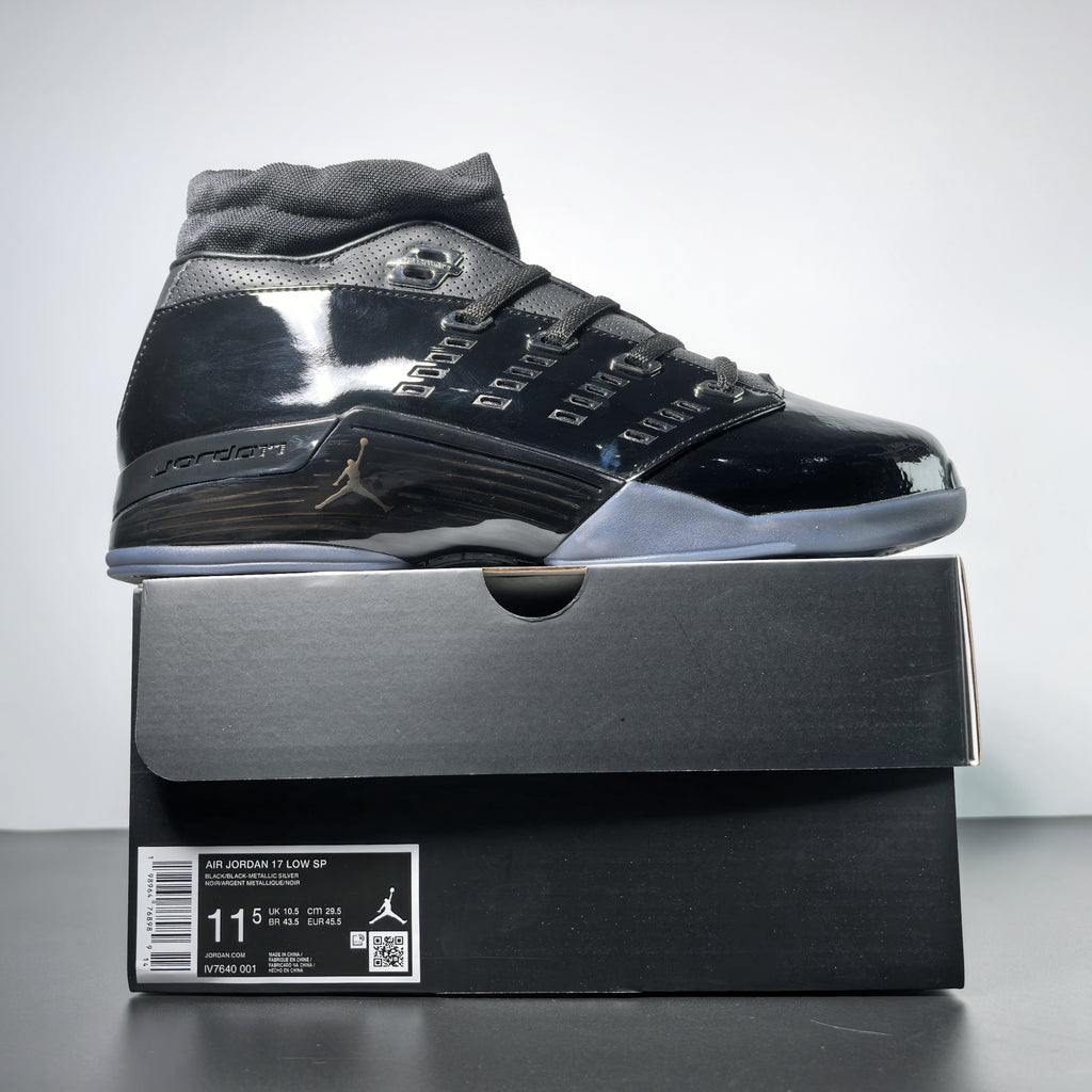 Air Jordan 17 Low SP "Black Patent"