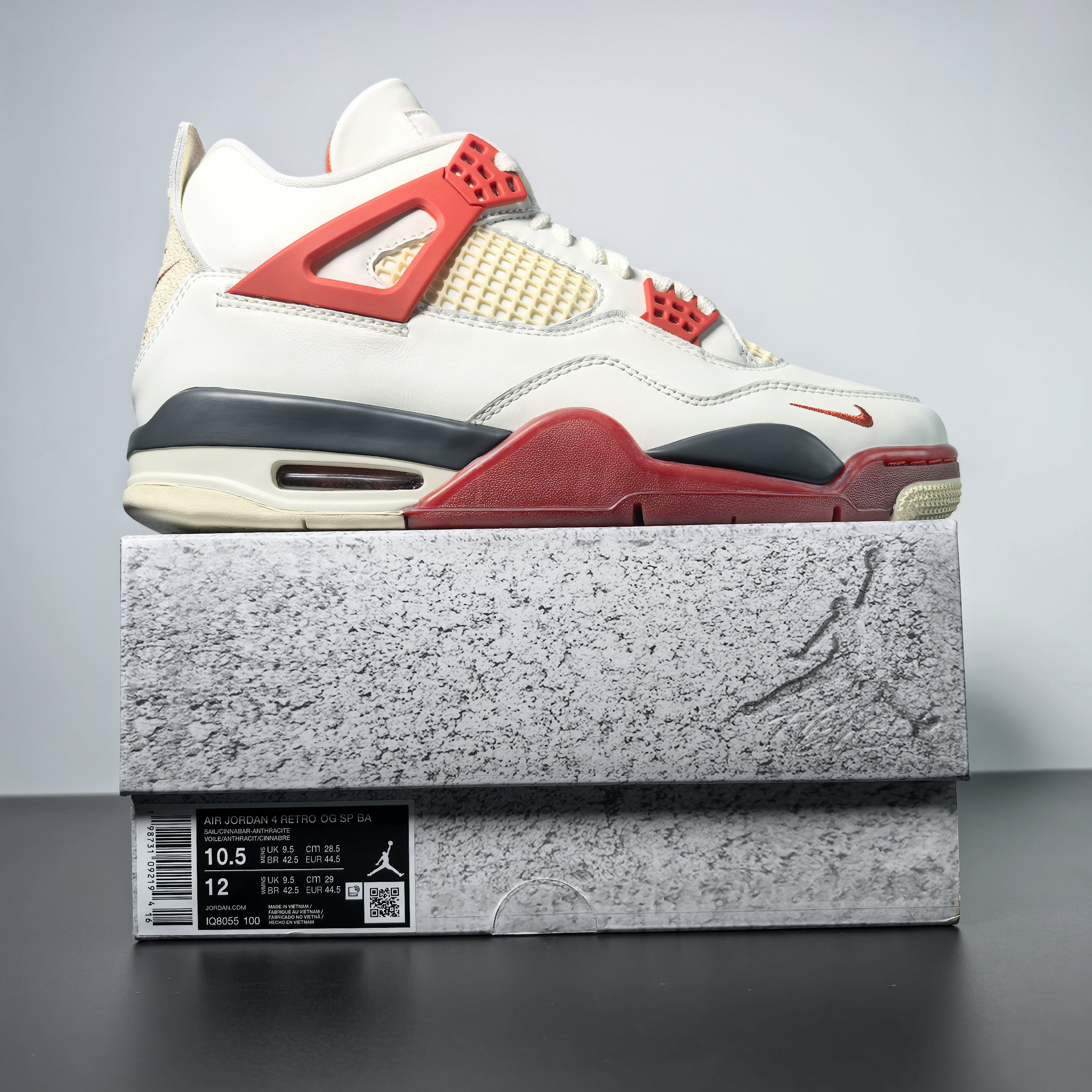Nigel Sylvester x Air Jordan 4 Retro OG SP "Brick After Brick"