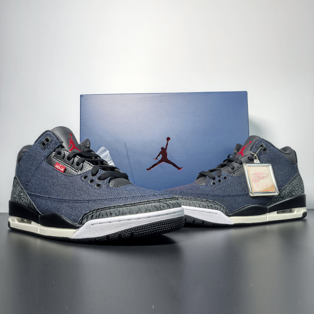 Levi's x Nike Air Jordan 3 Retro SP "Black Denim"