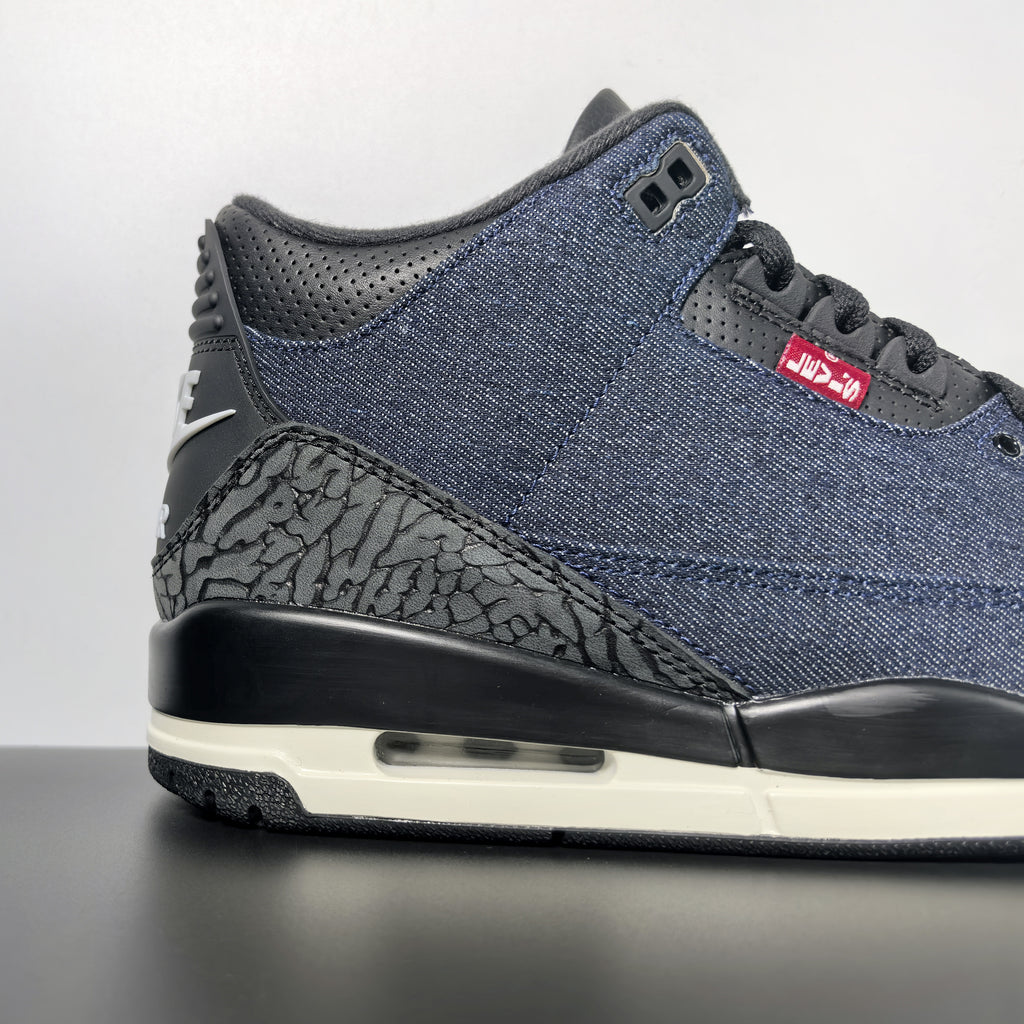 Levi's x Nike Air Jordan 3 Retro SP "Black Denim"