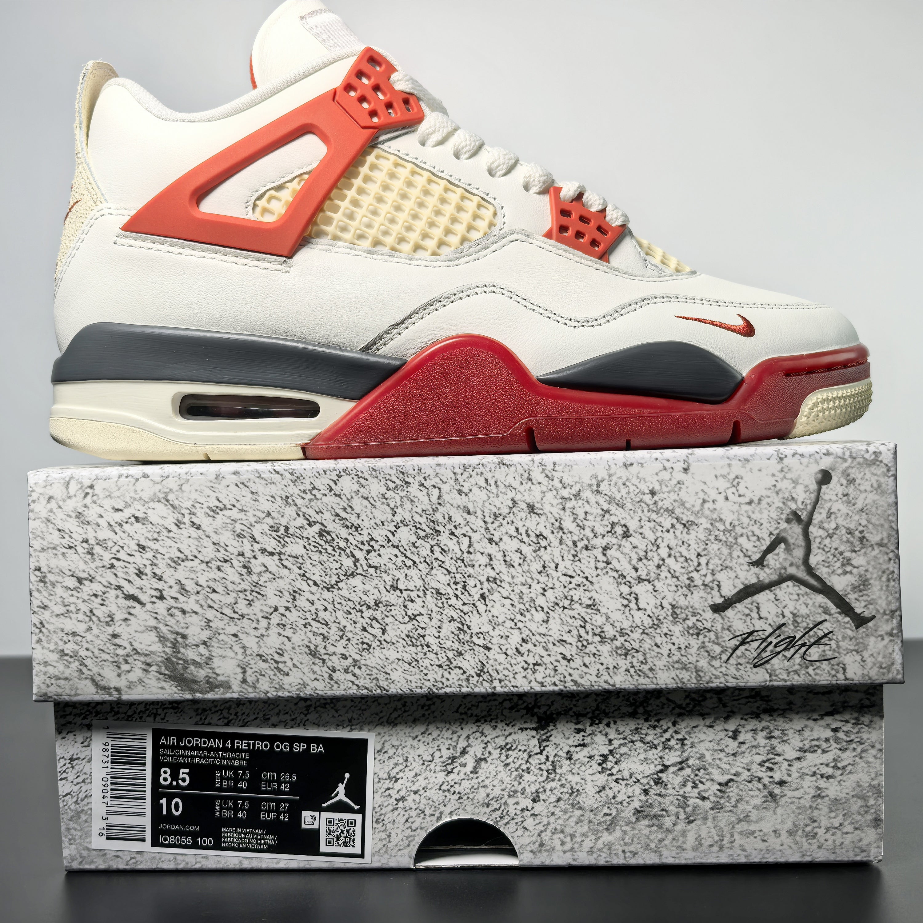 Nigel Sylvester x Air Jordan 4 Retro OG SP "Brick After Brick"