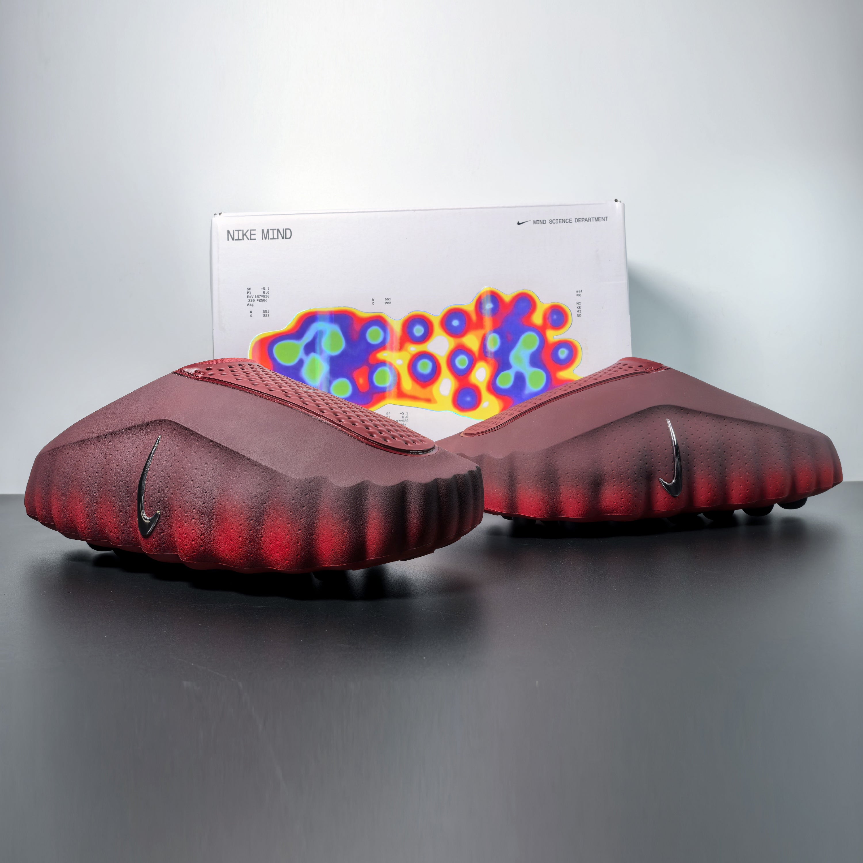 Nike Mind 001 Slide "Team Red"