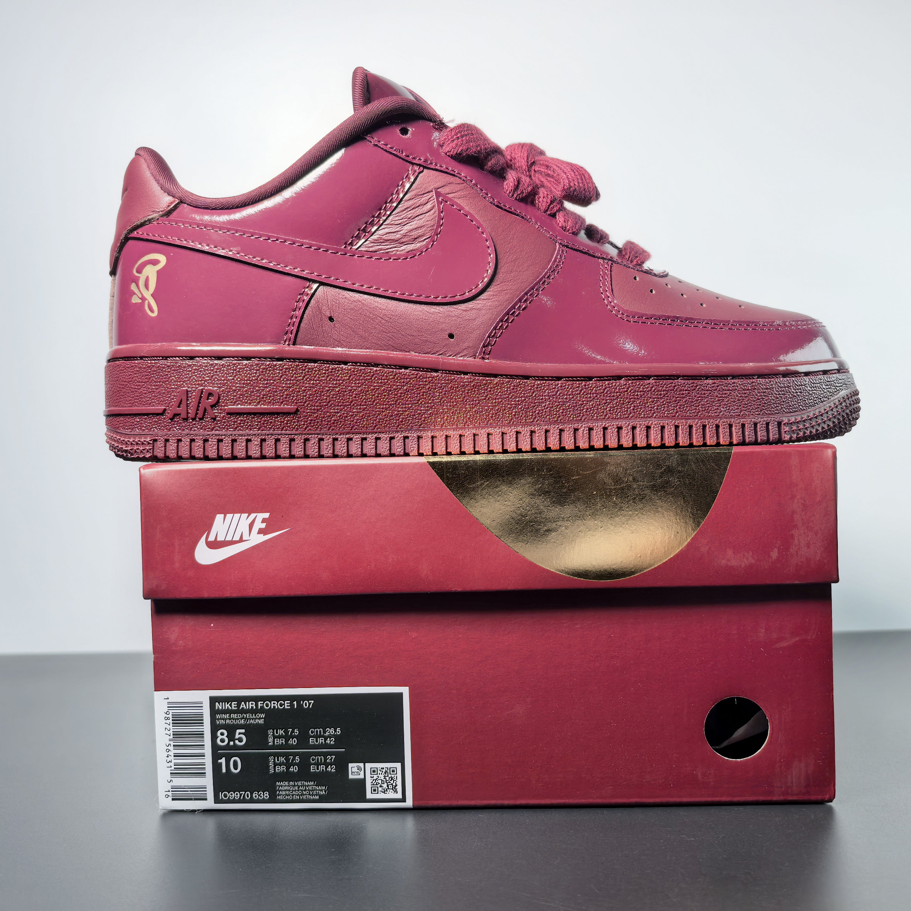 Syna World x Nike Air Force 1 Low "Dark Beetroot"