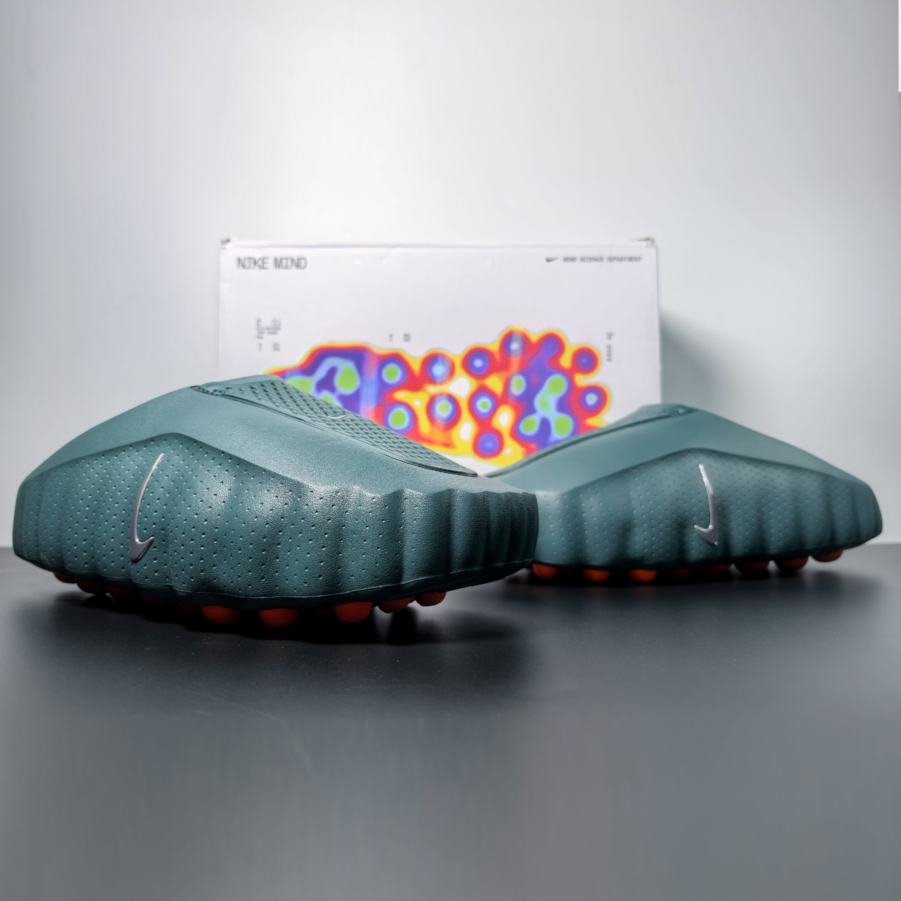 Nike Mind 001 Mules "Mineral Slate"