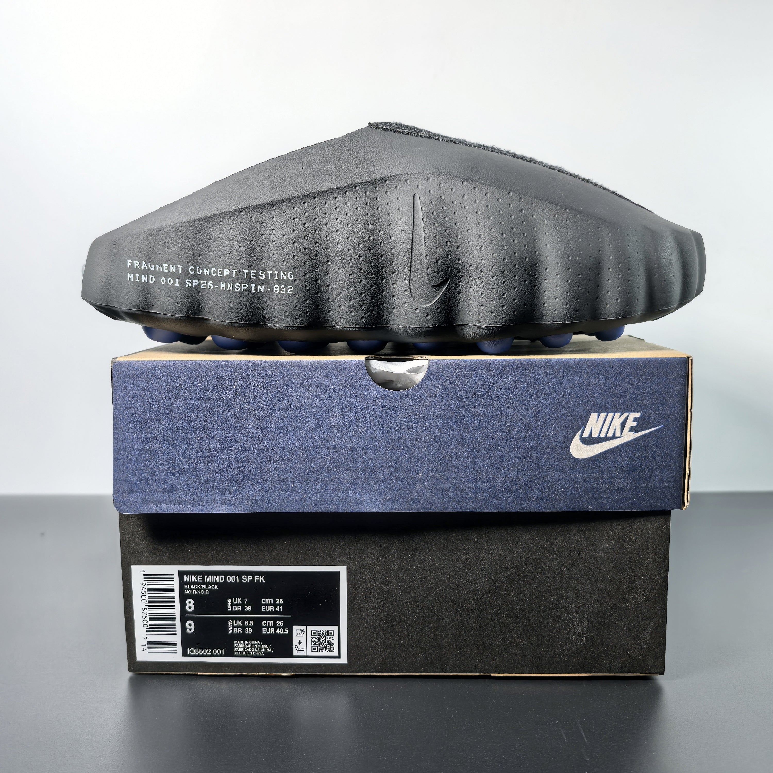 Nike Mind 001 Slide Fragment Black