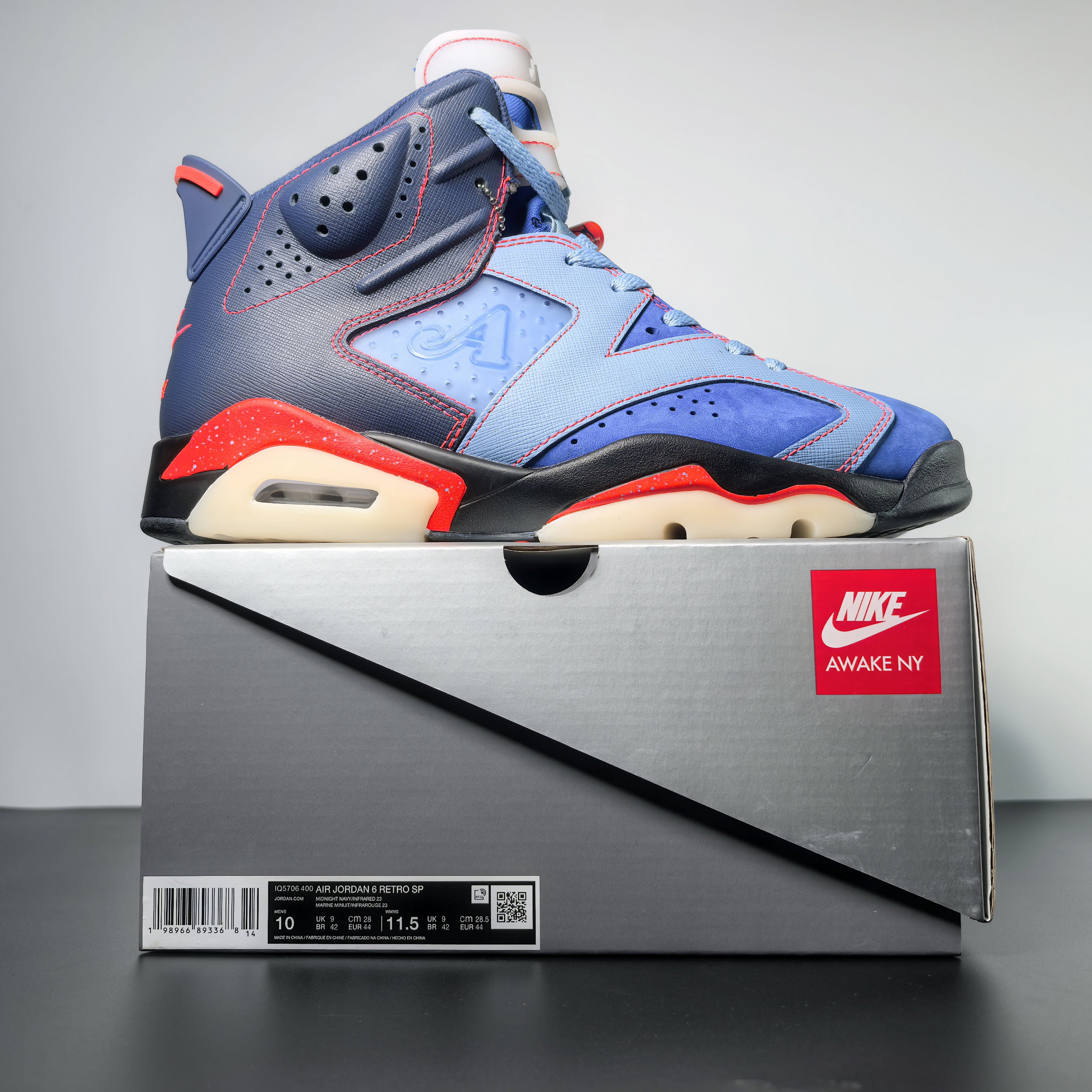Awake NY x Air Jordan 6 SP "Midnight Navy"