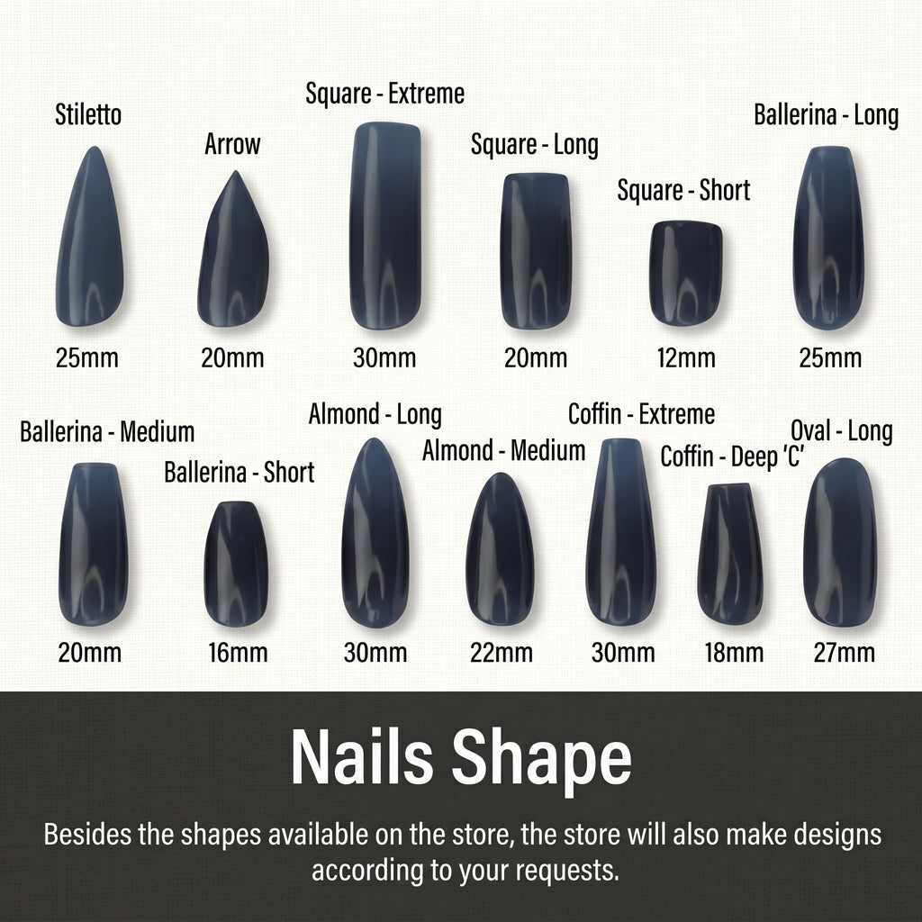 Chicago Bears Handmade Press On Nails | Reusable 3D Nail Set