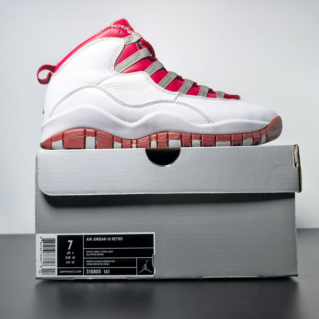 Air Jordan 10 Retro "Red Steel"