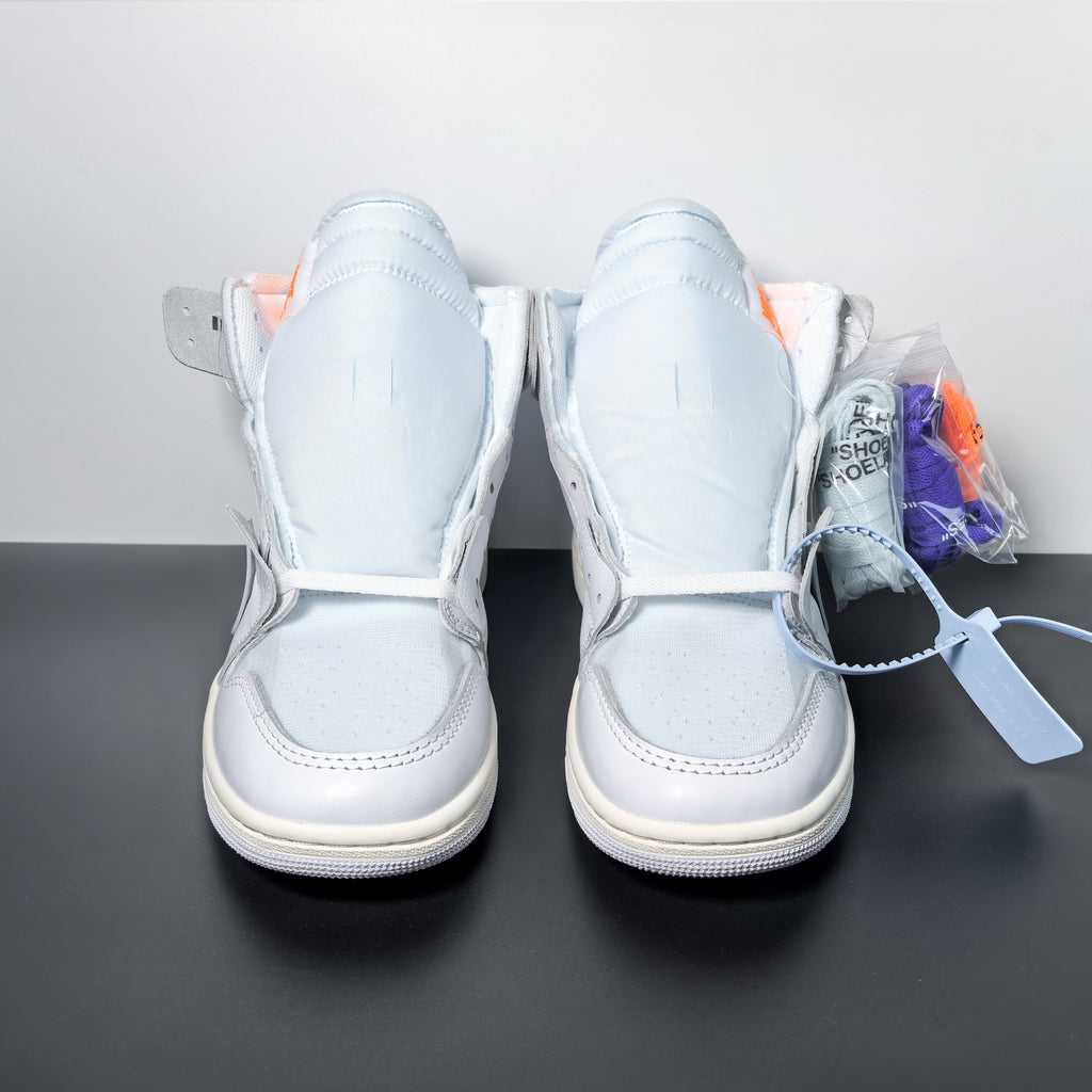 Off-White x Air Jordan 1 Retro High OG "Alaska"