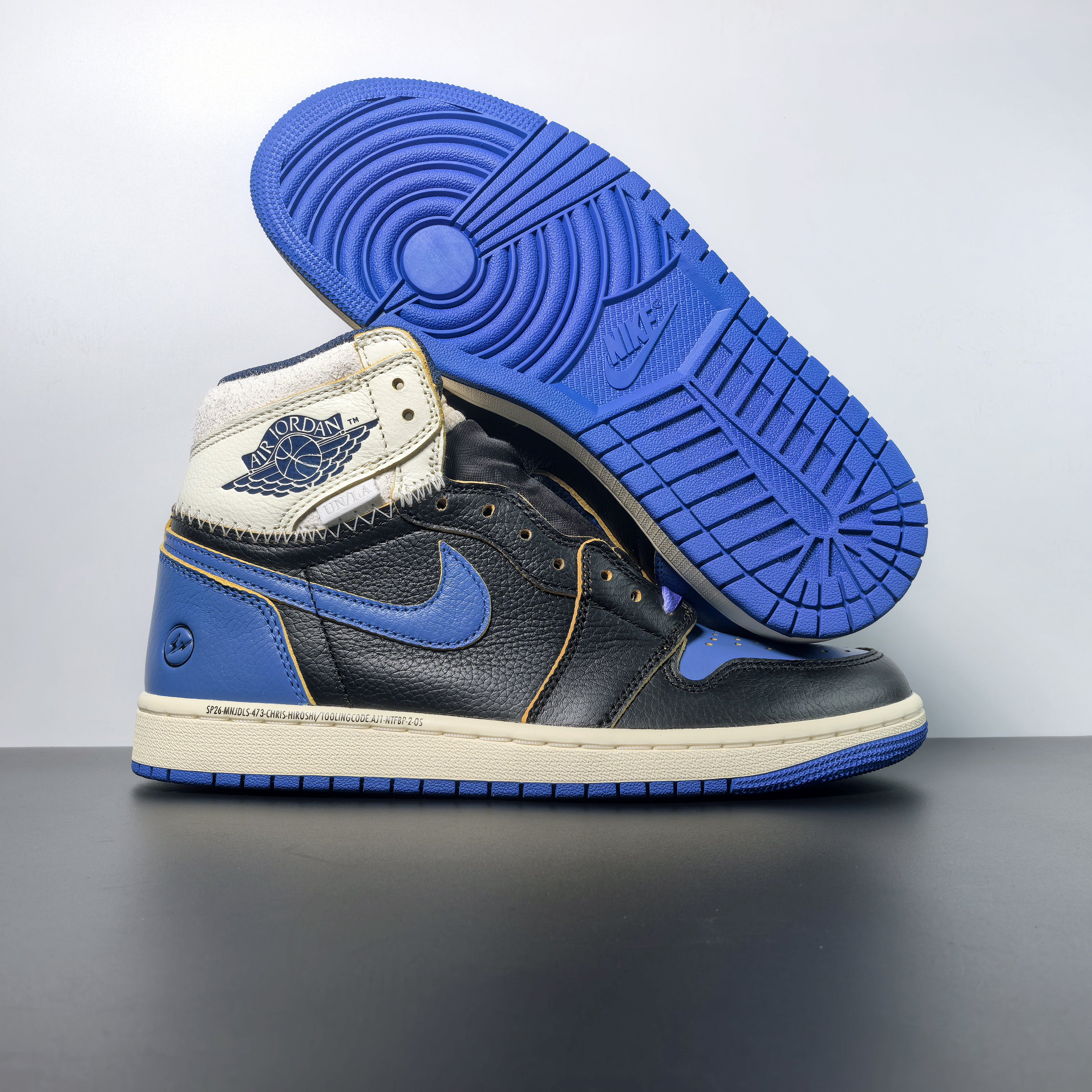 Fragment Design x Union LA x Air Jordan 1 High OG "Sport Royal"