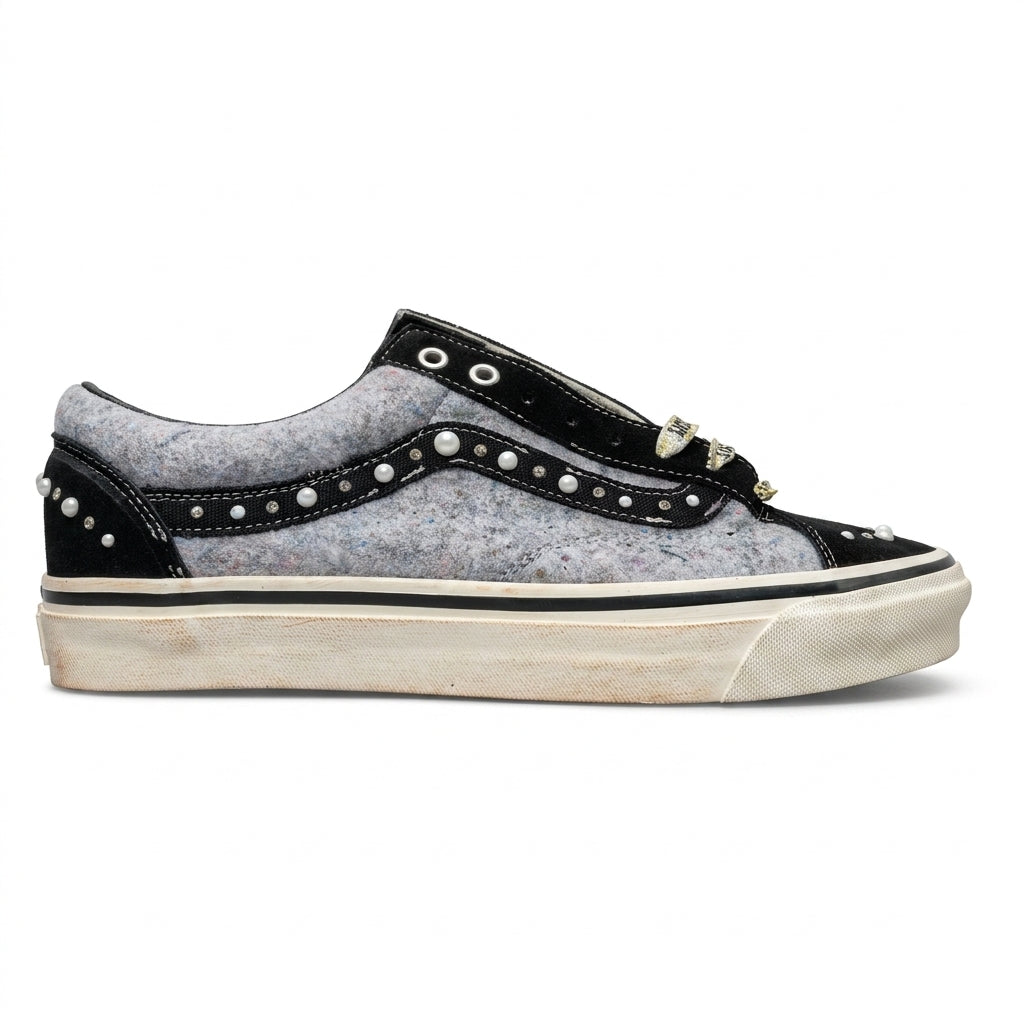 SATOSHI NAKAMOTO x OTW by Vans Old Skool Reissue 36 "Speckled Moving Blanket Grey