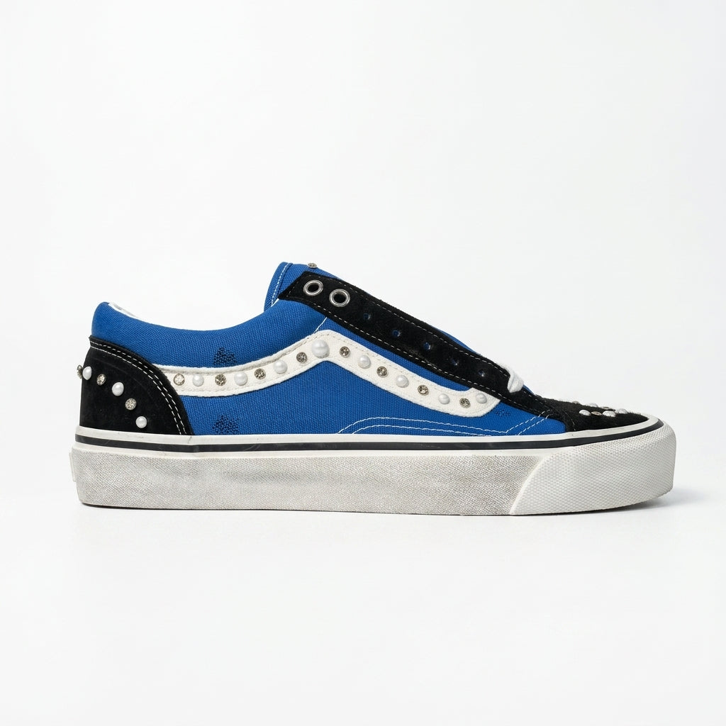 Vans LX Old Skool 36 Pearlized "Black/Navy"
