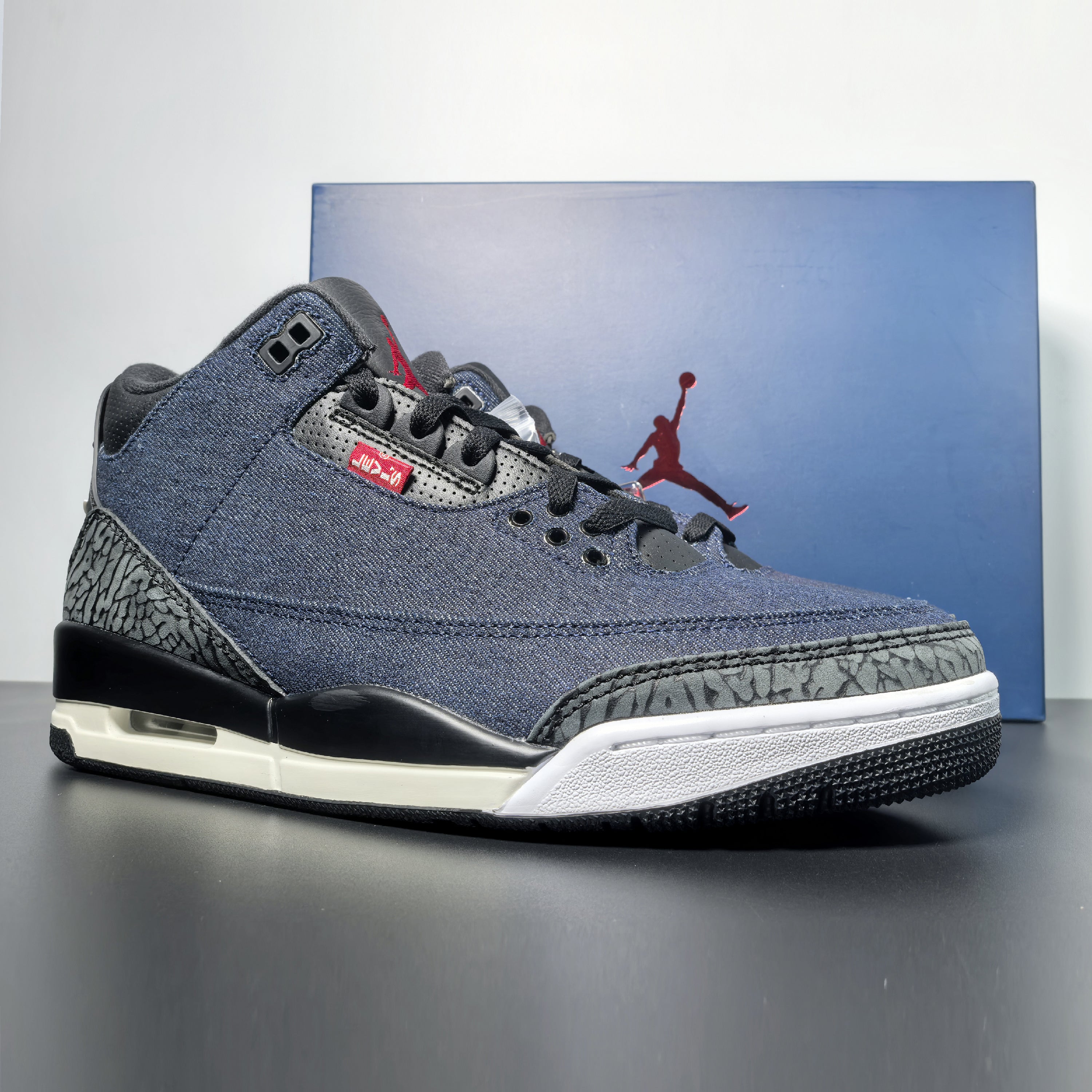 Levi's x Nike Air Jordan 3 Retro SP "Black Denim"
