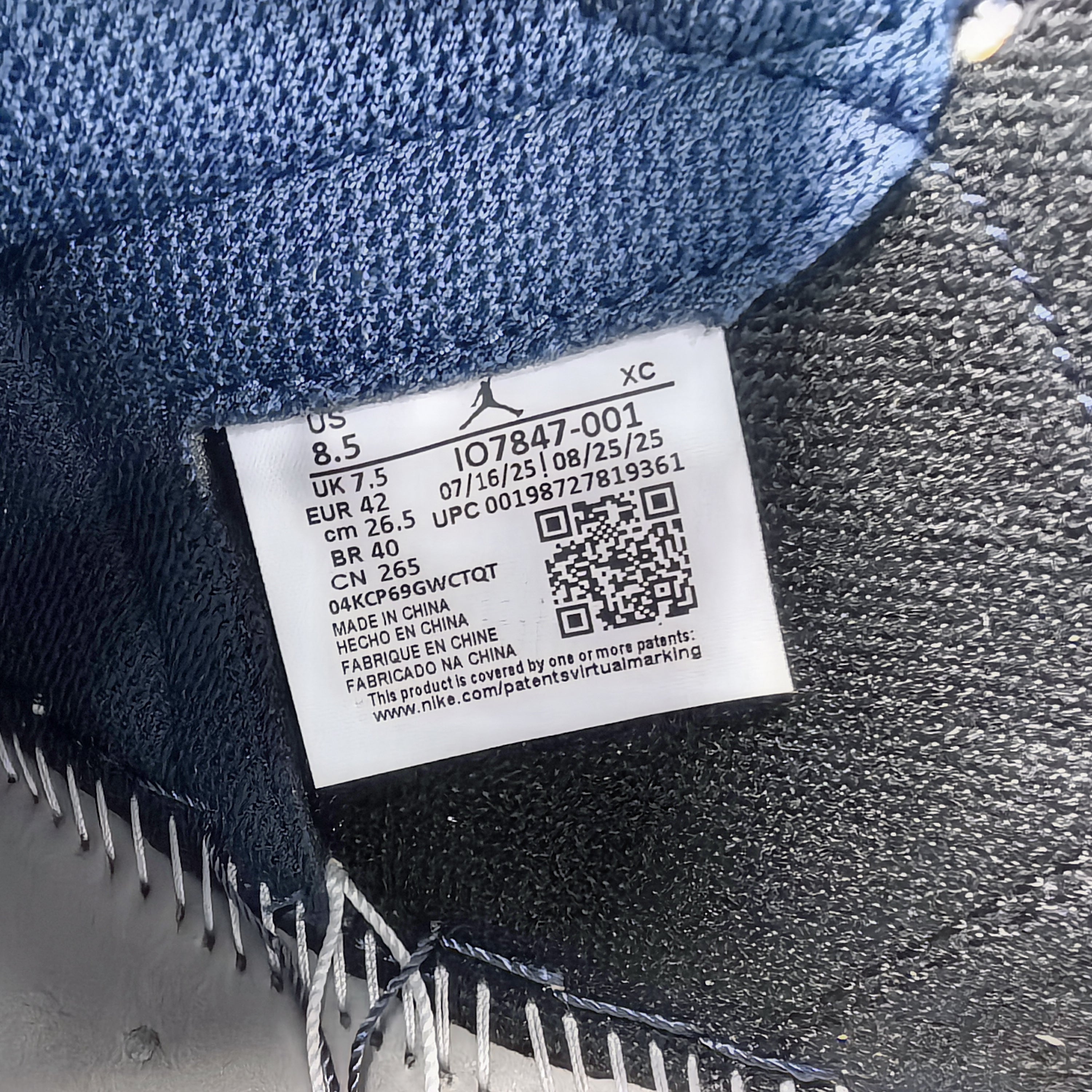 Fragment Design x Union LA x Air Jordan 1 High OG "Sport Royal"