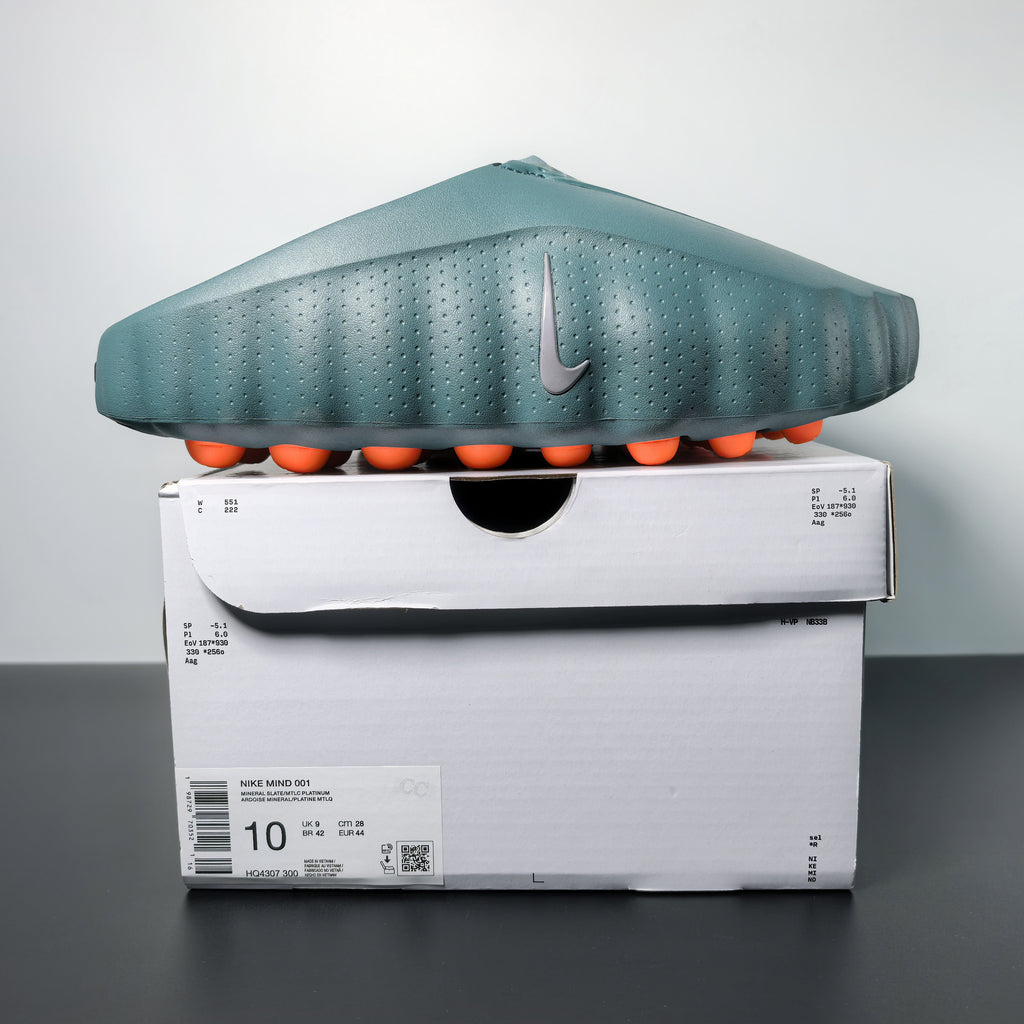 Nike Mind 001 Mules "Mineral Slate"