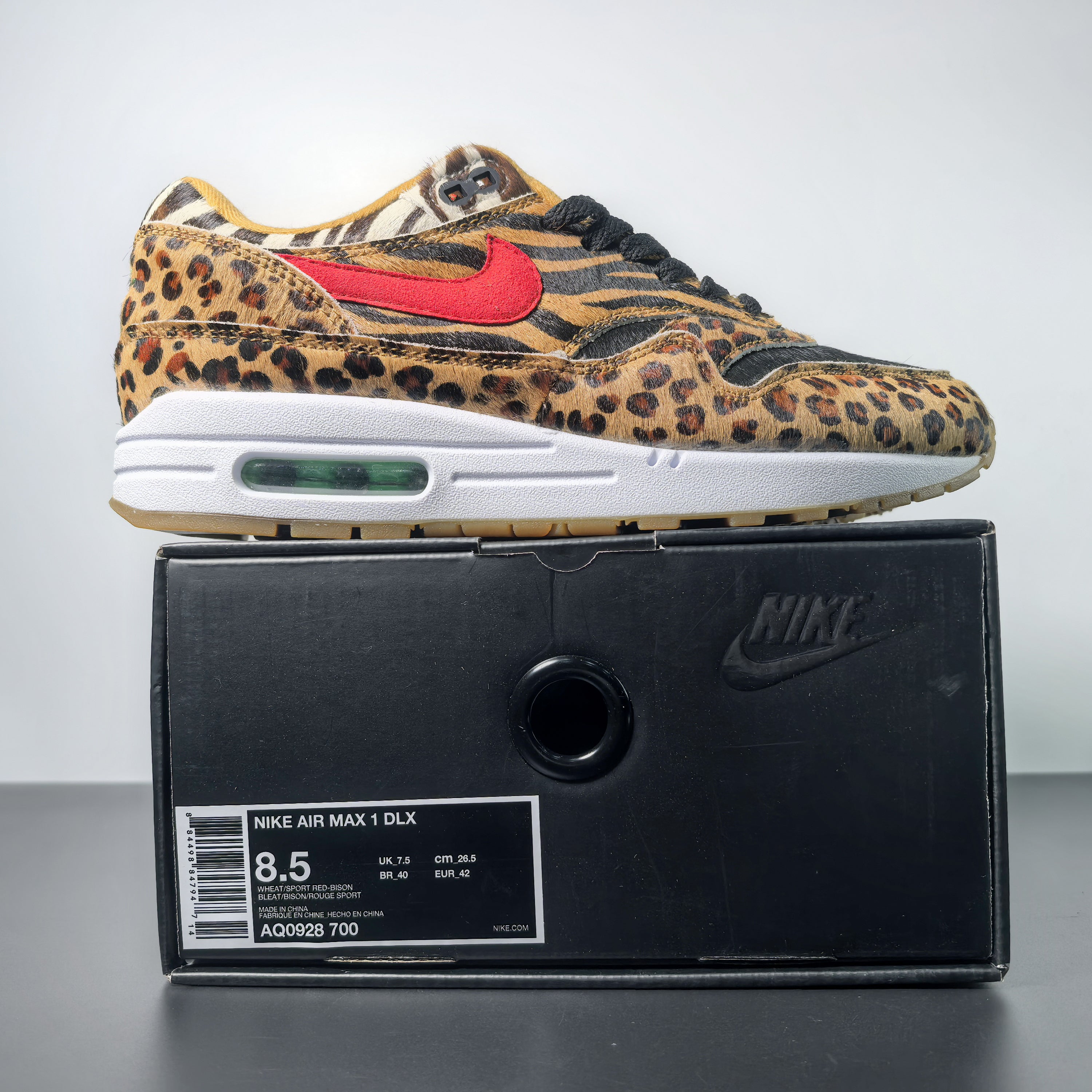 Atmos x Nike Air Max 1 DLX "Animal Pack 2.0"