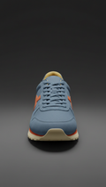 Suede Runner in Dusty Blue