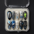 Billie Eilish Handmade Press On Nails | Reusable 3D Nail Set